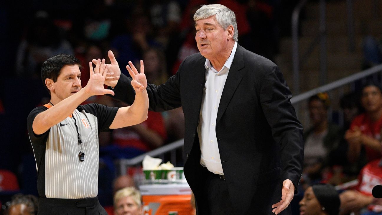 Former Las Vegas Aces coach Bill Laimbeer says his coaching career is over but doesn't rule out a future in basketball

