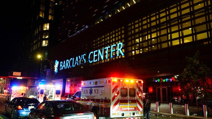 Rumors of active shooters at Brooklyn's Barclays Center cause stampedes and injuries


