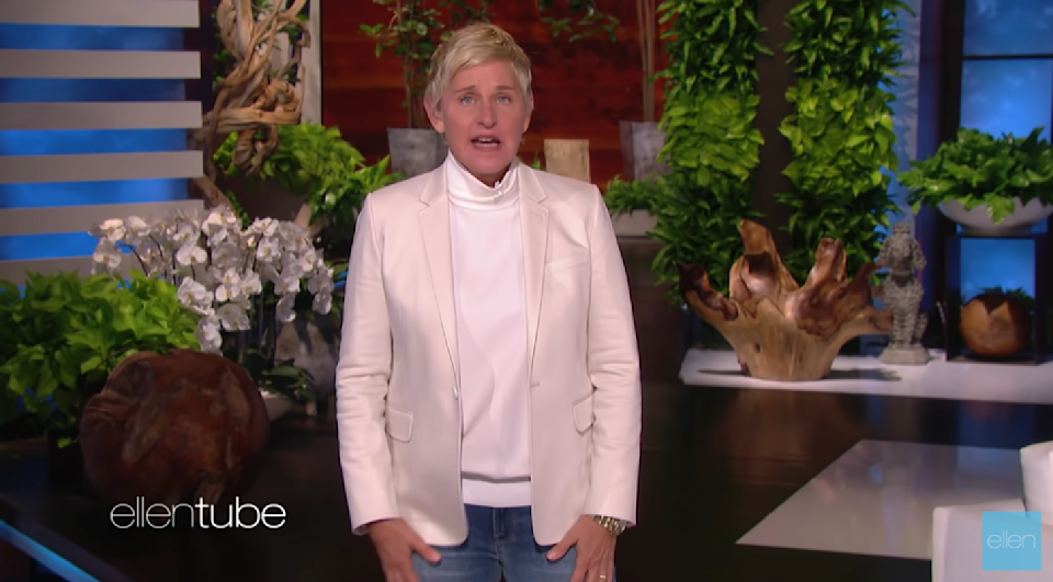 Ellen DeGeneres addresses allegations of a toxic workplace 