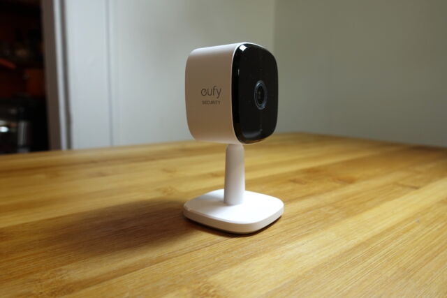 Eufy's Solo IndoorCam C24 (formerly known as the Indoor Cam 2K) offers crisp 2K resolution video quality and multiple recording options, making it a great price at less than $50.