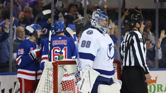 Rangers did the unexpected by humiliating Andrei Vasilevskiy

