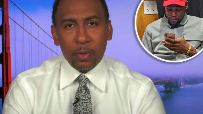 Stephen A. Smith escalates final round of Kevin Durant feud


