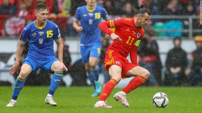 Ukraine's hopes of reaching this year's World Cup end in defeat by Wales

