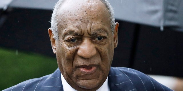 FILE - Bill Cosby arrives for a hearing at the Montgomery County Courthouse in Norristown, Pennsylvania, following his sexual assault conviction September 25, 2018. 