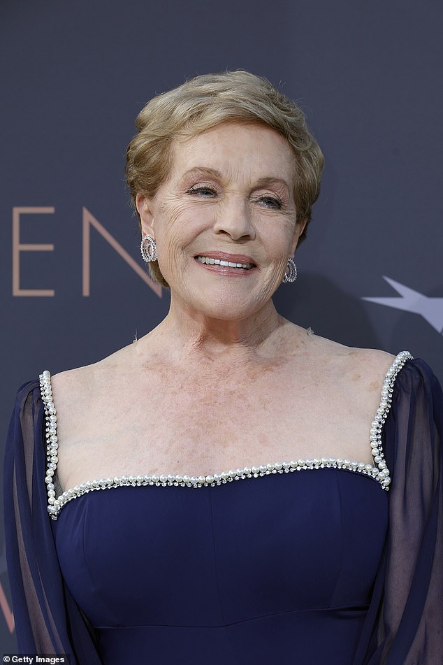 Legendary: Andrews has received three Oscar nominations over the course of her career, including for The Sound Of Music;  her only win was for Mary Poppins (1964)