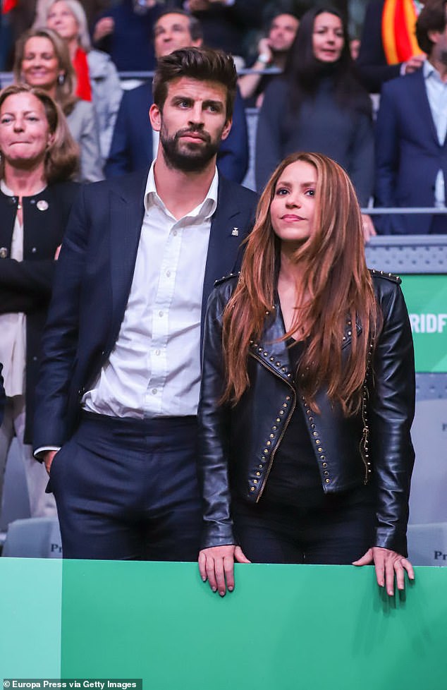 Previous claims: The former power couple were hit by separate claims in 2017, claiming the pair were no longer living together and Shakira instigated the split (pictured in 2019)