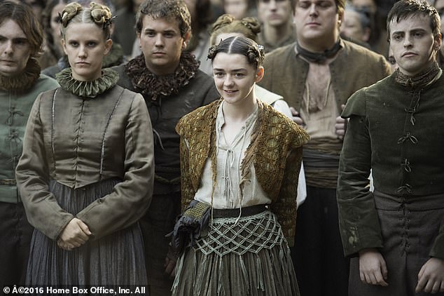 Young Arya: Williams was only 12 years old and made her professional acting debut when she was cast as Arya Stark