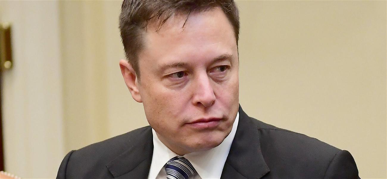Space X's Elon Musk listens to US President Donald Trump on Monday, April 23.