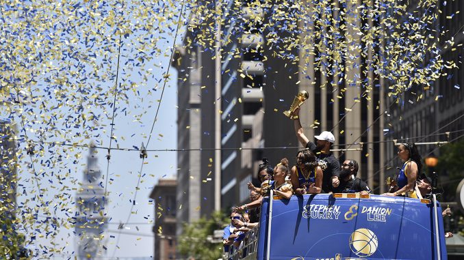 The best photos from the Warriors Championship Parade in San Francisco

