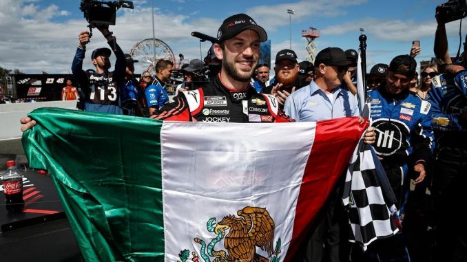 Daniel Suarez wins in Sonoma to become the first Mexican-born driver to win the NASCAR Cup Series

