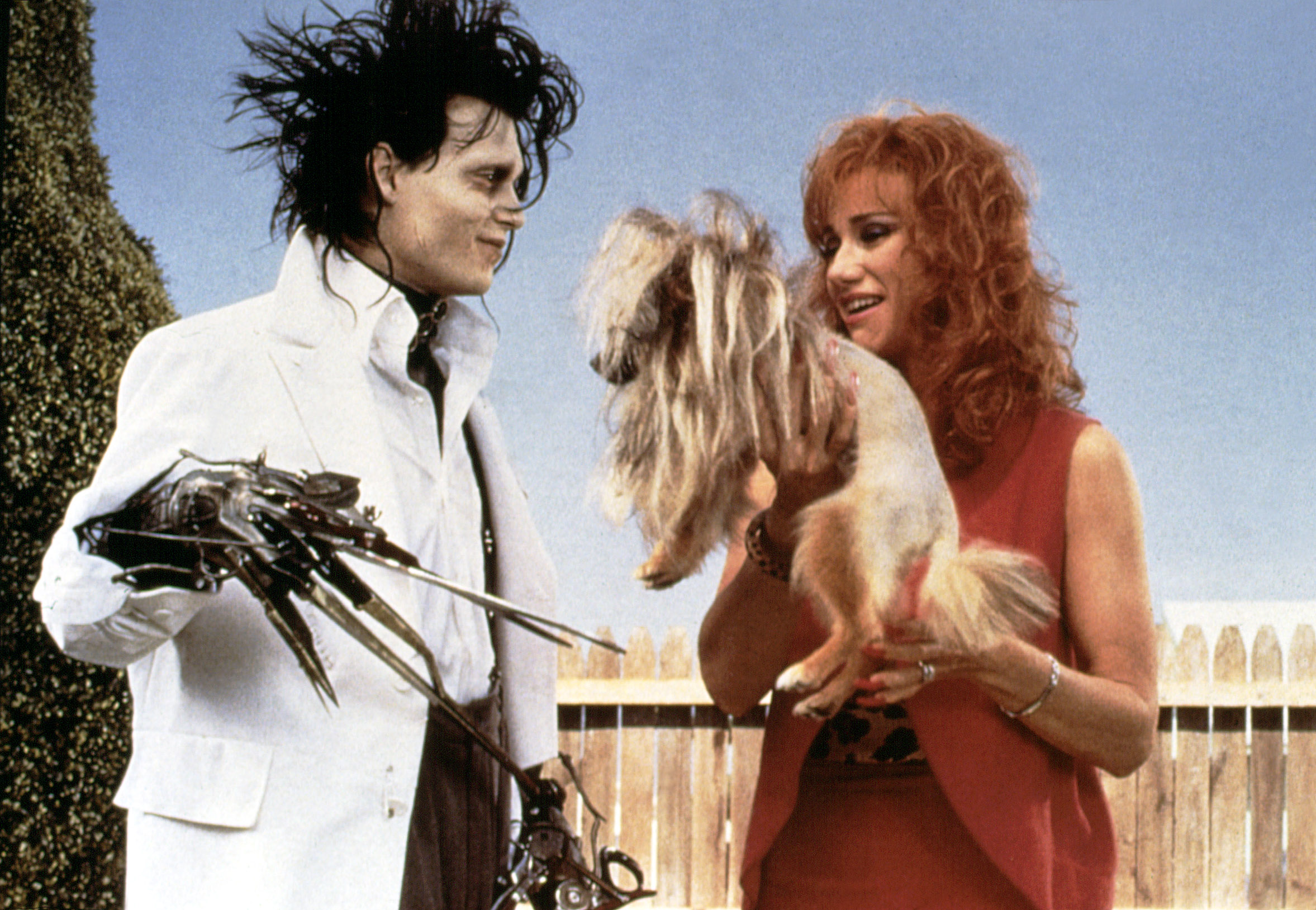 EDWARD SCISSORHANDS, Johnny Depp, Kathy Baker, 1990. TM and Copyright (c) 20th Century Fox Film Corp.  All rights reserved.  Courtesy: Everett Collection