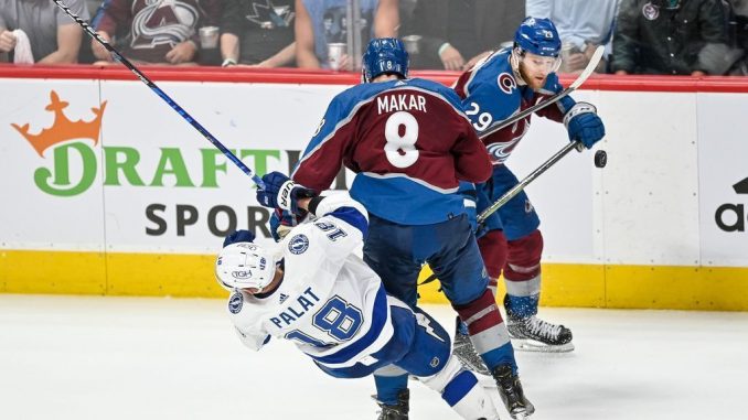 Key-trip call that overturned Game 5 was "a tough one," says Colorado Avalanche coach Jared Bednar

