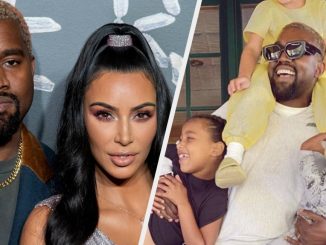 Kim Kardashian's tribute to Kanye West on Father's Day