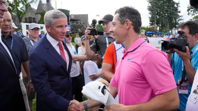 LIV golfers can't "ride free" outside of the PGA Tour, says Jay Monahan

