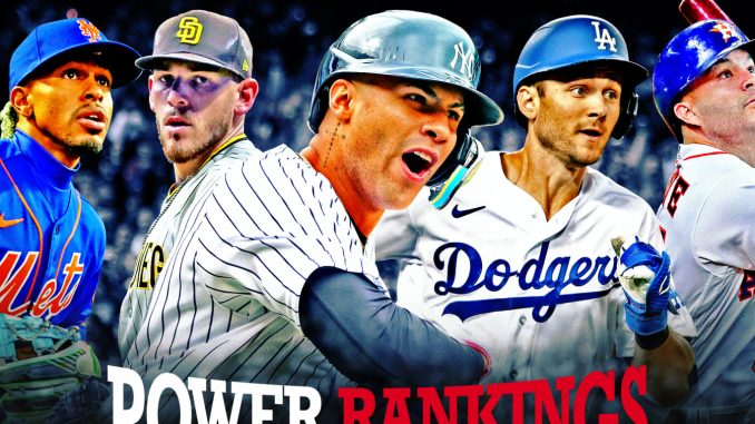 MLB Power Rankings 2022: NY, SoCal Clubs Rule

