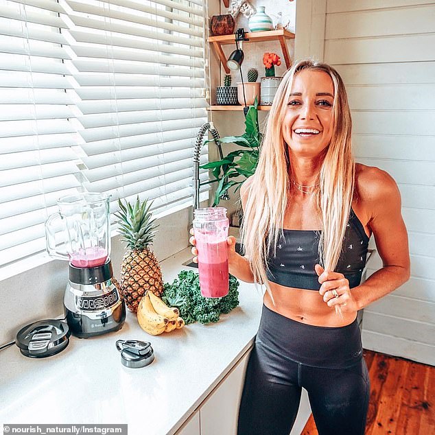 Sydney dietitian Rebecca Gawthorne (pictured) has busted the myth that certain 'bad' foods like bread, potatoes, dried fruit and tofu are bad for you