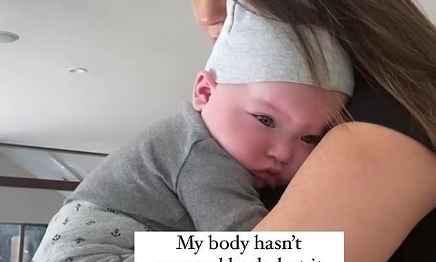 Postpartum journey: Olivia Munn shared her postpartum struggles on Friday, six months after welcoming son Malcolm with partner John Mulaney