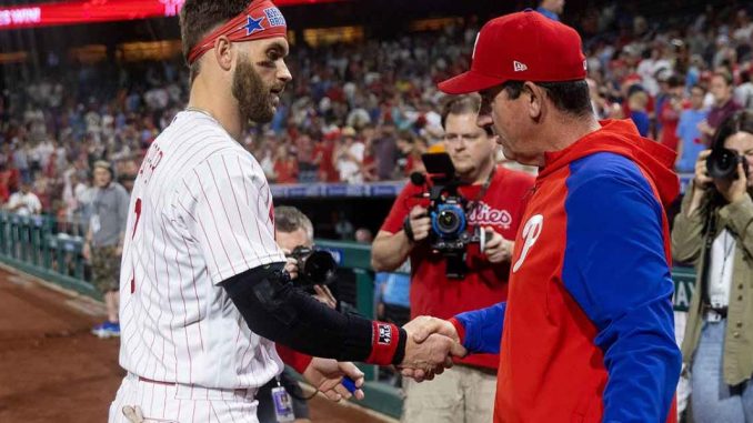 Phillies vs. Angels: Bryce Harper, Kyle Schwarber Homer twice a piece in Rob Thomson's debut

