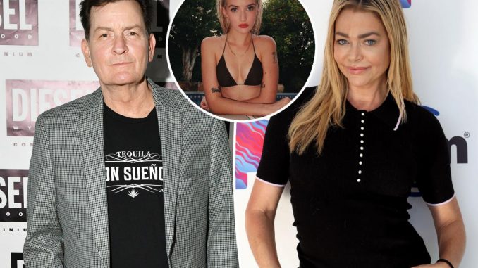 Sami Sheen promoting OnlyFans amid feud between Charlie and Denise Richards

