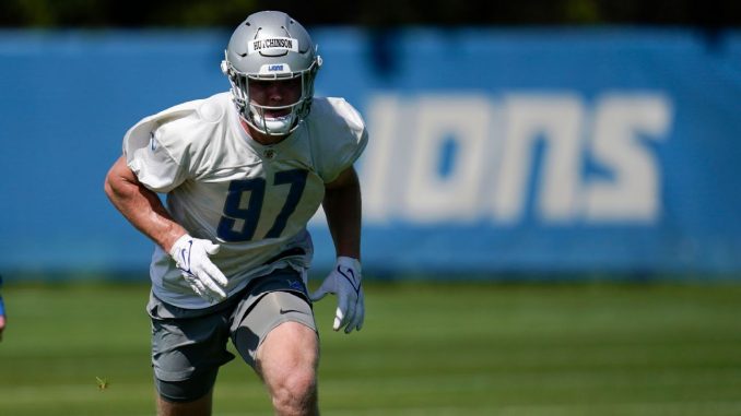 The 53-man Detroit Lions roster's prognosis includes No. 2 Aidan Hutchinson and a fight at wide receiver

