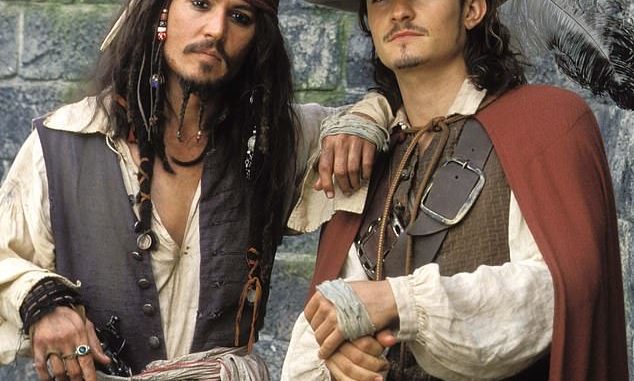 A former Disney exec believes Johnny Depp (left, in character, with Orlando Bloom at right) could reprise his role as Captain Jack Sparrow in the Pirates franchise as there's a 