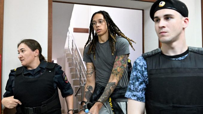 WNBA star Brittney Griner appears before a Russian court with a July 1 criminal trial

