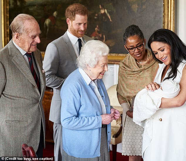 Harry and Meghan and their mother, Doria Ragland, introduced Archie to the Queen and Prince Philip in May 2019