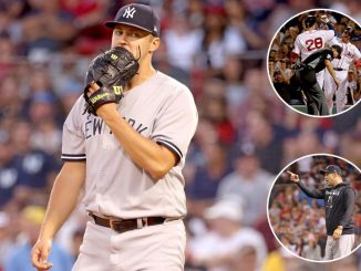 Yankees pitching unravels in loss as Red Sox split series
