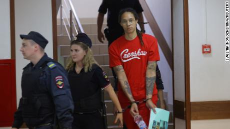 Brittney Griner pleads guilty to drug-related offenses in Russian court