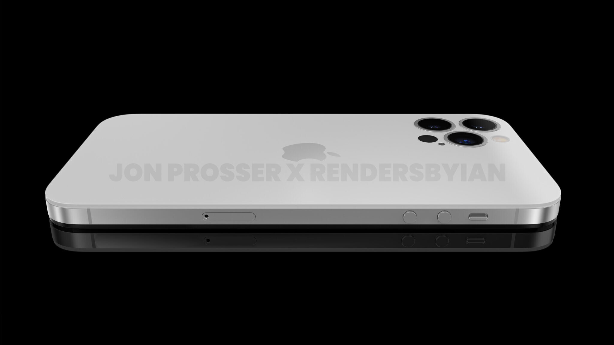 Possible design of the iPhone 15 Pro according to a leak by Jon Prosser.  - iPhone 15 Pro with USB-C and Periscope zoom camera: The perfect iPhone to convince Android users to switch?