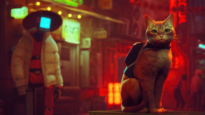 Stray Review: Improve adventure games by transforming into a cat

