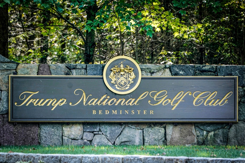 Trump National Golf Club Bedminster (NJ) will host an LIV golf tournament next week.