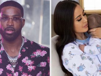 Maralee Nichols shades Tristan Thompson in a post about her baby