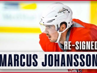 Marcus Johansson re-signs with Capitals, signing a one-year deal