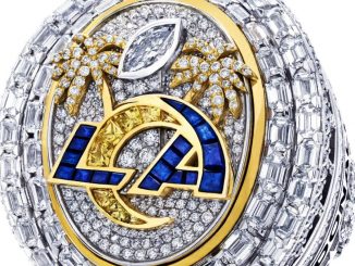 Rams unveil an eye-catching Super Bowl ring that features the most carat diamond weight ever for a championship ring