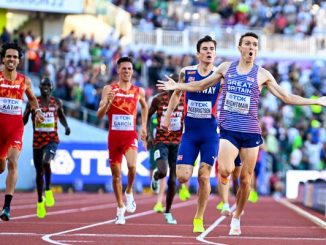 Wightman wins 'Whirlwind' to beat Ingebrigtsen to 1500m world title |  REPORT |  World Cup 22