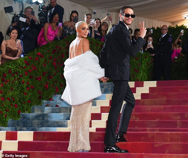 Stunning: The couple jumped into the spotlight as they attended the 2022 MET Gala hand-in-hand