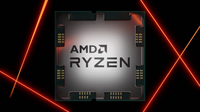 AMD Ryzen 7000 "Zen 4" Desktop CPU Render. (Image Credits: @Technetium_Tech)